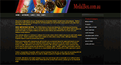 Desktop Screenshot of medalbox.com.au